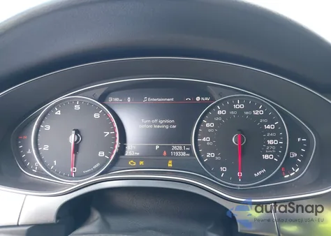 2013 Audi A6 2.0T Premium z USA, uszkodzony, nr VIN WAUGFAFCXDN101069